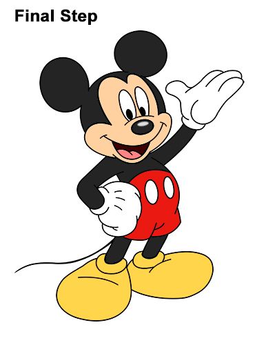 Draw Mickey Mouse Full Body Mickey Mouse Art Draw, Full Body Template, Mickey Mouse Painting, Mickey Mouse Drawing, Miki Mouse, Mickey Mouse Crafts, Wallpaper Travel, Mickey Mouse Images, Cartoon Drawings Disney