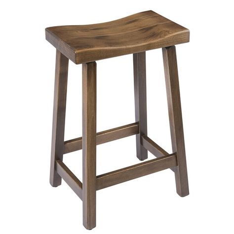 This beautiful Cambon Bar & Counter Stool is handmade by the master-craftsman. Casual and inviting, combining function and style, they can complement nearly any décor from contemporary to rustic. Kitchens Dark Floors, Wood Bar Counter, Laminate Plank Flooring, Saddle Bar Stools, Transitional Bar Stools, Quarter Sawn Oak, Cool Bar Stools, Chairs For Small Spaces, 30 Bar Stools