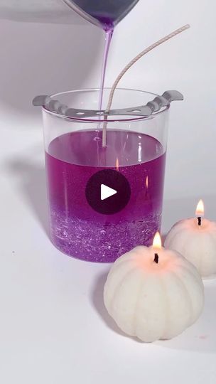 4.3K reactions · 83 shares | Soy wax and gel wax and sparkle, oh my!🧡💜💚 #candle #diy #gelwax #gelwaxcandles #halloweencandles #purple #halloweendecor #candlesofinstagram #uniquecandles | candlehaven.ca Gel Candles Ideas, Gel Candle Diy, Gel Wax Candles, Gel Candle, Gel Candles, Gel Wax, Candle Diy, Halloween Candles, Unique Candles