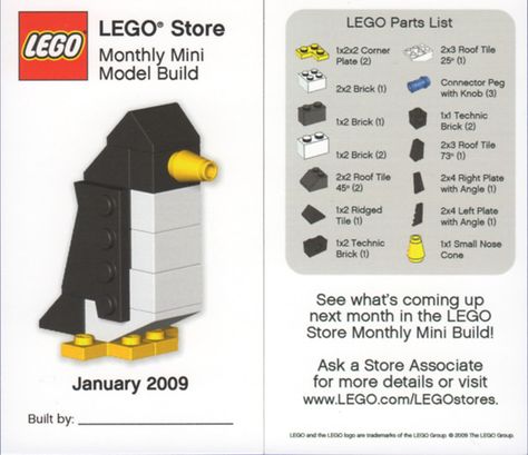 Lego Penguin, Lego Storage Organization, Lego Winter, Lego Building Instructions, Lego Club, Lego Gifts, Lego Christmas, Lego Animals, Lego Activities