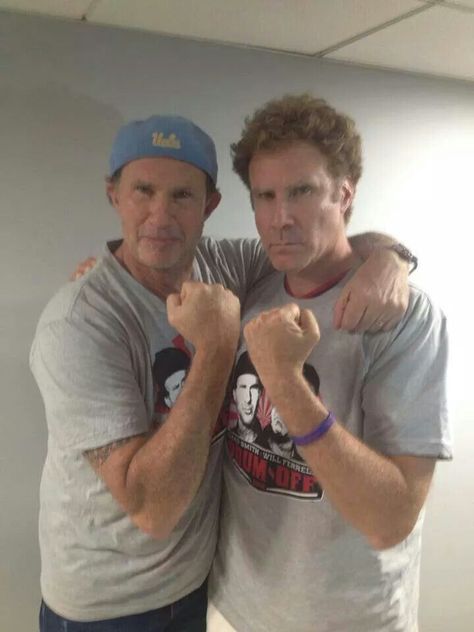 Chad Smith Will Ferrell Drum Off- The Tonight Show May 22nd 2014 Sunshine Pictures, Chad Smith, Brother From Another Mother, So Confused, Red Hots, Celebrity Friends, Will Ferrell, The Tonight Show, Blur Photo