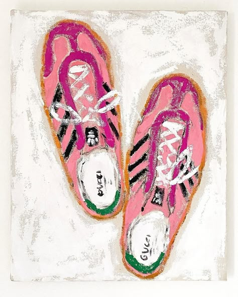 Michael McGregor (@themcgregor) • Fotos y videos de Instagram Shoe Sketch, Pastel Illustration, Art Painting Abstract, Trash Art, Oil Pastel Art, Pink Acrylics, Arte Inspo, Sketch Painting, Oil Pastels