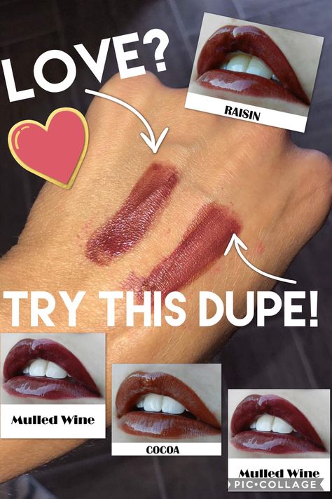 Raisin Lipsense Dupe #lishslipcolorlove #lipsense Lipsense Combinations, Lipsense Combos, Lipsense Colors, Black Honey, Diy Makeup, Mixology, Raisin, Best Makeup Products, Color Combos