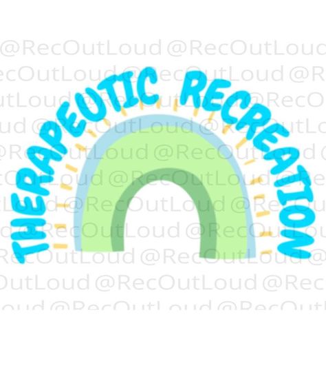 This design is perfect to show your appreciation for therapeutic recreation during International Recreational Therapy Month. Will make the perfect gift! Follow us on Instagram @RecOutLoud Recreation Therapist, Recreational Therapy, Therapeutic Recreation, Recreation Therapy, Long T Shirt, Out Loud, Perfect Gift, Rainbow, For Sale