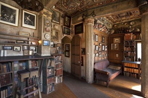 Fonthill Castle | Doylestown, PA Fonthill Castle, Room Library, Poured Concrete, Concrete Structure, Fantasy House, Dream House Decor, Manor House, Pretty Places, Future House