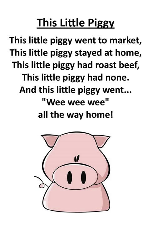 Itty Bitty Rhyme: This Little Piggy Farm Curriculum, Rhyming Poems For Kids, Farm Songs, Nursery Rhymes Poems, English Poems For Kids, Nursery Rhymes Lyrics, Transition Songs, Nursery Rhymes Preschool, Nursery Rhyme Theme