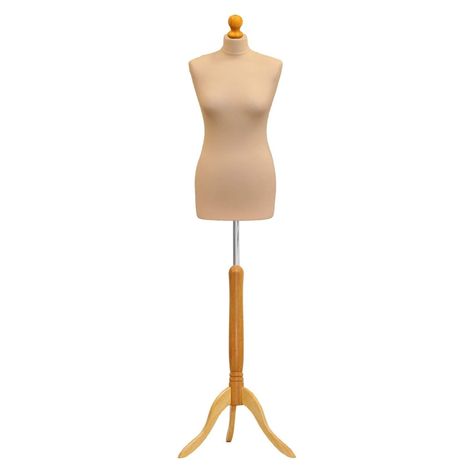 Female Tailors Dummy Cream Size 10/12 Dressmakers Fashion Students Mannequin Display Bust With A Light Wood Base: Amazon.co.uk: Kitchen & Home Dress Mannequin, Mannequin For Sale, Tailor's Dummy, Fashion Mannequin, Display Mannequins, Mannequin Display, Mannequin Dress, High Street Shops, Dress Sketches