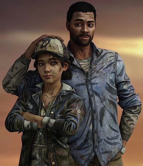 Clem And Lee, The Walking Dead Game, Walking Dead Game, Walking Dead, The Walking Dead, Walking, Zombies