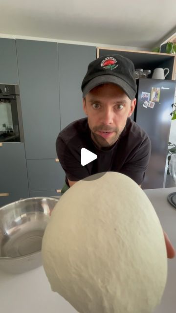 Easiest Pizza Dough Recipe, Pizza Dough Recipe Videos, Kitchenaid Pizza Dough, Wood Fired Pizza Dough Recipe, Pizza Dough Recipe No Yeast, Flatbread Pizza Dough, Overnight Pizza Dough, Simple Pizza Dough, White Pizza Recipe