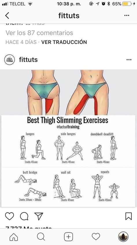 Best Thigh Exercises, Thigh Workouts, Gym Antrenmanları, Body Weight Leg Workout, Trening Fitness, Fat Workout, Thigh Fat, Body Workout Plan, Thigh Exercises