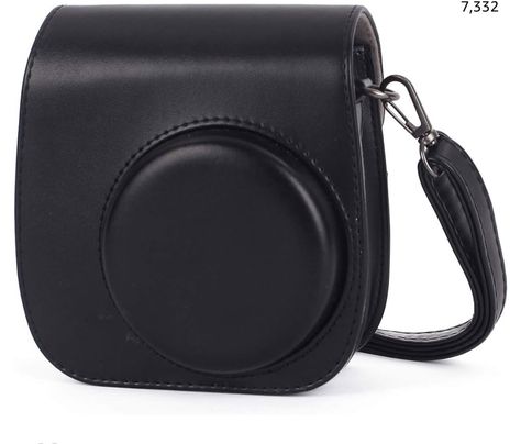 Phetium Instant Camera Case Compatible with Instax Mini 11,PU Leather Bag with Pocket and Adjustable Shoulder Strap (Black) Instax Mini 11, Cute Camera, Instant Film Camera, Pu Leather Bag, Mini Camera, Vegan Leather Bag, Instant Camera, Bag Cover, Camera Case