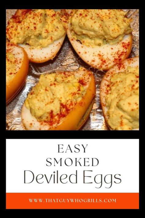 Smoked deviled eggs sprinkled with paprika Smoked Deviled Eggs Recipe, Smoked Eggs, Smoked Deviled Eggs, Bean And Vegetable Soup, Holiday Candy Recipes, Peeling Hard Boiled Eggs, Turkey Soup Recipe, Potato Recipes Side Dishes, Dinner Prep