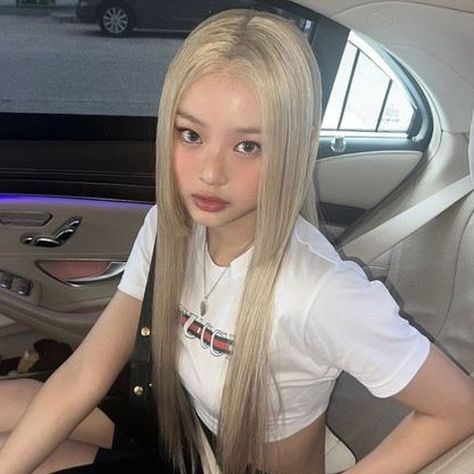 newjeans hanni icon icons blonde hair My Chemical, Kpop Girl Groups, Pretty Woman, South Korean Girls, New Hair, K Pop, A Girl, Kpop Girls, Pretty People