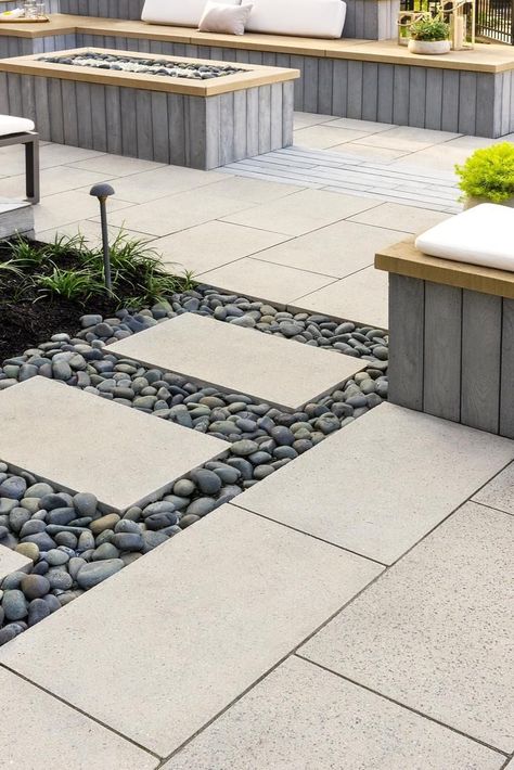 backyard paving stones Stairs Bench, Patio Options, Landscape Pathway, Backyard Goals, Rock Cliff, Indian Stone, Stone Paving, Pavers Backyard, Patio Slabs