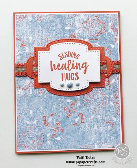 Sending Healing Hugs, Stampin Up Sympathy Cards, Birthday Surprises, Birthday Husband, Healing Hugs, Happy Birthday Husband, Birthday Friend, Birthday Sister, Happy Birthday Friend