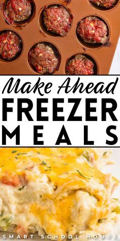 Individual Freezer Meals, Freezable Dinners, Meals That Freeze Well, Freezer Casseroles, Freezer Lunches, Daily Meal Prep, Freezer Prep, Best Freezer Meals, Freezer Dinners