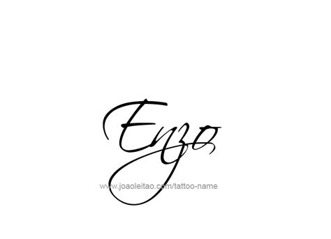 Enzo Tattoo Ideas, Enzo Name, Enzo Tattoo, Owen Name, Tattoo Frases, Tattoo Design Name, Name Tattoo Designs, Design Name, Trendy Tree