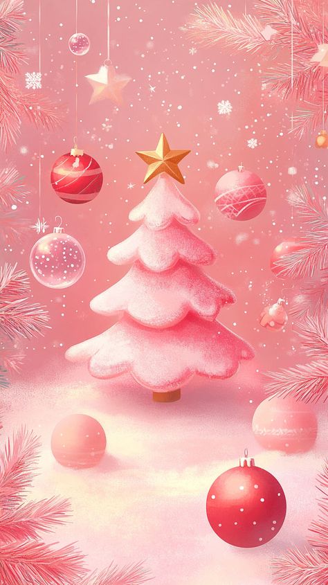 Turn your phone into a winter wonderland with these stunning Christmas wallpapers designed specifically for iPhone users. Pink Christmas Phone Wallpaper, Pink Winter Wallpaper, Pink Chrismas Wallpers For Iphone, Pink Chirsmas Wallpaper, Pink Snowflakes Wallpaper, Pink Christmas’s Wallpaper, Pink Snowy Background, Winter Snow Wallpaper, Pink Christmas Background