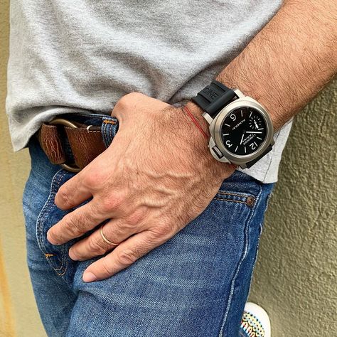 Best Looking Watches, Panerai Luminor Marina, Luminor Marina, Street Outfits, Panerai Watches, Panerai Luminor, Men's Watches, Wood Watch, Luxury Watches