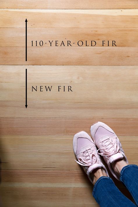 the difference between new and old fir floors Fir Flooring Refinished, Fir Floors, Stained Wood Trim, 1920 House, Primary Closet, The Grit And Polish, Grit And Polish, Epoxy Grout, Old Wood Floors