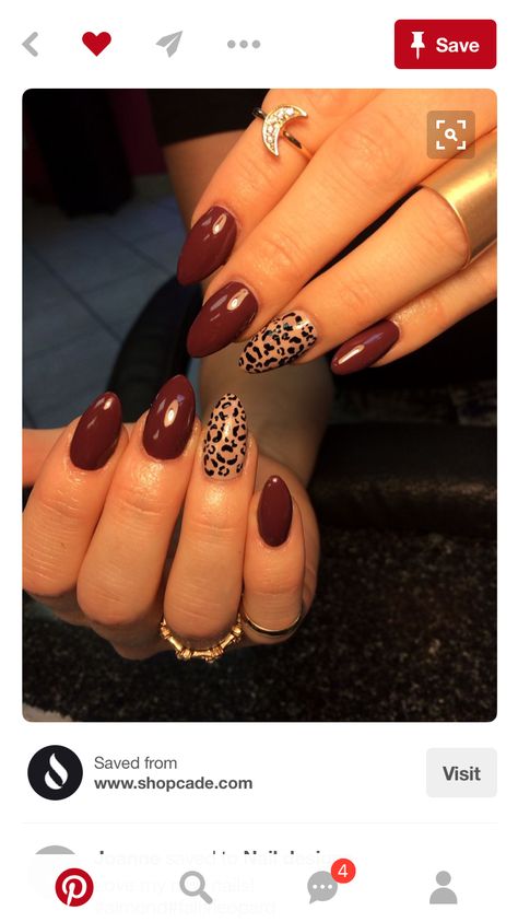 Nails Cheetah, Gel Nails Long, Retro Nails, Make Up Inspiration, Leopard Print Nails, Leopard Nails, Animal Print Nails, Nails 2020, Nails Almond