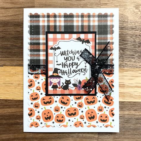 20 Cards 1 6×6 Paper Pad | Echo Park Paper | I Love Halloween I Love Halloween, Halloween 6, Carte Halloween, Halloween Greeting Card, Pretty Pink Posh, Echo Park Paper, Love Halloween, Crafty Mama, Halloween Card