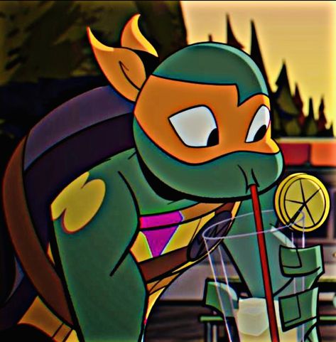 Michelangelo ROTTMNT Profile Picture Rottmnt X Reader, Michelangelo Ninja Turtle, Tmnt Mikey, Teenage Mutant Ninja Turtles Artwork, Teenage Mutant Ninja Turtles Art, Ninja Turtles Artwork, Tmnt Artwork, Teenage Ninja, Teenage Ninja Turtles