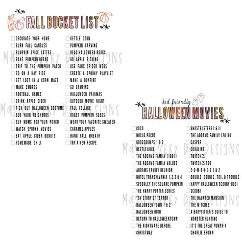 Halloween Watch List, Kid Friendly Halloween Movies, Kid Friendly Movies, School Encouragement, Fall Checklist, Fall Family Activities, Halloween Movies List, Movie Challenge, Halloween Bucket List