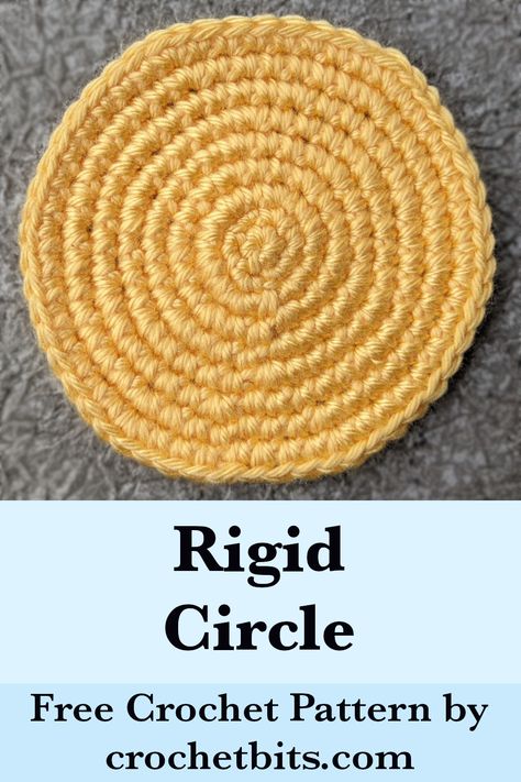 Craft a beautifully structured crochet rigid circle with this versatile pattern! Perfect for coasters, bags, or decorative accents, this sturdy design adds a clean, polished look to any project.

#crochetcircle #crochetrigidcircle #crochetshape #crochetdecor 
#crochet #howtocrochet Perfect Circle Crochet Pattern, Crochet Continuous Rounds, How To Crochet A Big Circle, Circle Blanket Crochet Pattern, Crochet Circle Pattern Diagram, Crochet Flat Circle Pattern, Circular Crochet Patterns, How To Crochet A Circle, Granny Circle Crochet Pattern