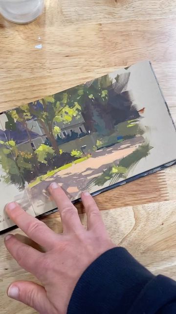 Plein Air Sketchbook, Gouache Plein Air Painting, Plein Air Sketch, Plein Air Gouache, Gouache Plein Air, Gouache Sketchbook, Madeline Island, Sketch Study, Sketchbook Ideas