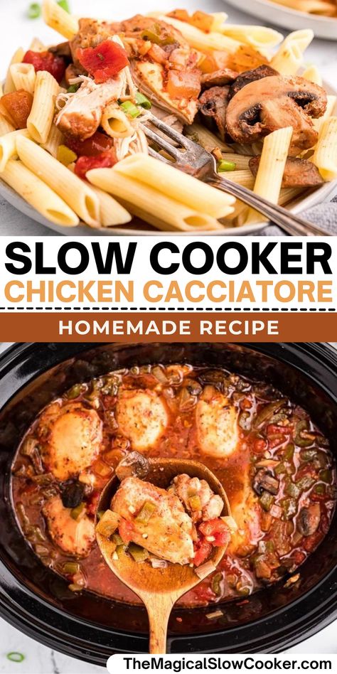 Slow Cooker Chicken Cattitore Recipes, Chicken Cacciatore Recipe Easy Crock Pot, Slow Cooker Chicken Cattitore, Chicken Catchatori Recipe Slow Cooker, Chicken Cacciatore Crock Pot, Chicken Cattitore, Chicken Catchatori, Recipe For Chicken Cacciatore, Chicken Cacciatore Slow Cooker