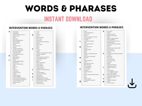 Therapeutic Intervention List, Therapy Documentation Cheat Sheets, Therapeutic Interventions, Therapy Notes, Soap Note, Eastern Medicine, Reference Sheet, Early Intervention, Therapy Worksheets