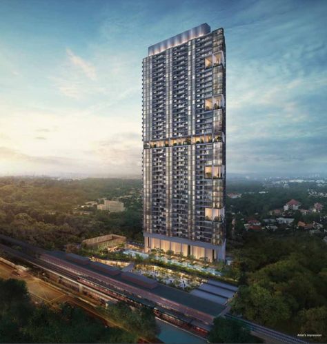 The Artra Condo at Redhill MRT TOP Soon - https://www.propertyfactsheet.com/the-artra-condo-at-redhill-mrt-top-soon/ Condo Facade, Condo Exterior, Dark Green Wallpaper, Residential Building Design, Real Estate Ads, Building A Container Home, Property Real Estate, New Condo, Condo Living