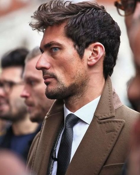 David Gandy (@ohmygandy) on Instagram: “#TBT Street Style at #LCM (now #LFWM)” Famous Male Models, Androgynous Models, Deep Set Eyes, David James Gandy, David James, David J, Male Characters, David Gandy, It's Raining