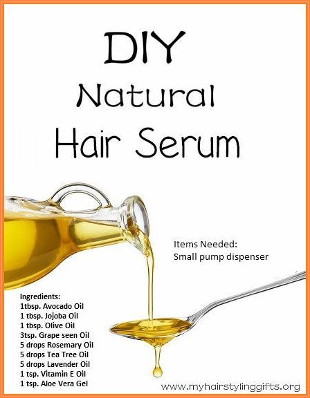 Hair Serum Diy, Diy Hair Serum, Hair Thickening Remedies, Diy Natural Hair, Natural Hair Serum, Diy Hair Oil, Homemade Hair Treatments, Stop Hair Breakage, Natural Hair Diy