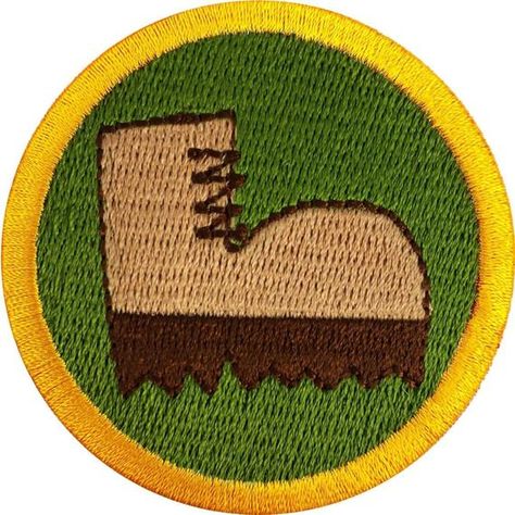 Hiking Wilderness Scout Merit Badge Iron-On Embroidered Patch Hiking Patches, Patches Collection, Scout Patches, Wilderness Explorer, Scout Badges, Merit Badge, Iron On Embroidered Patches, Embroidered Badges, Iron On Patch