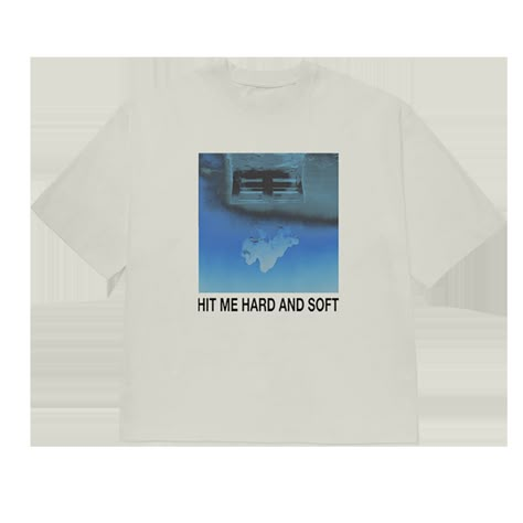 Official Billie Eilish HIT ME HARD AND SOFT Cover T-Shirt Billie Eilish Merch, Billie Eilish Outfits, Everything Is Blue, Pop Albums, Shirt Design Inspiration, White Cover, Ink In Water, Soft Clothes, Dream Clothes