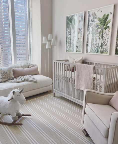 Nursery With Couch Layout, Nursery With Sofa, Nursery With Couch, Nursery With Guest Bed, Couch Layout, Nursery Sofa, Babies Room, Girls Nursery, Guest Bed