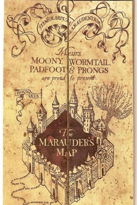 Marauders Map Marauders Map Wallpaper, Harry Potter Wallpaper Backgrounds, Sf Wallpaper, Map Sketch, Map Drawing, Harry Potter Marauders Map, Harry Potter Painting, Paper Props, Marauders Map