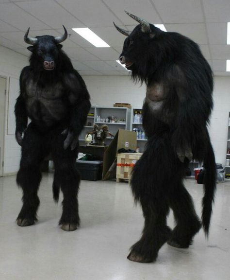 Minotaur Costume, Monster Costumes, Mandrill, Animal Costumes, 다크 판타지, Blonde Brunette, Fantasy Costumes, Mythological Creatures, Movie Monsters