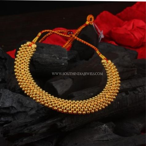 Gold Necklace Designs Below 10 Grams With Price ~ South India Jewels 10 Grams Gold Necklace, Gold Necklace Wedding, 1 Gram Gold Jewellery, Gold Jewelry Outfits, Gold Necklace Indian, Gold Jewelry Simple Necklace, Gold Necklace Indian Bridal Jewelry, Gold Mangalsutra, Antique Jewelry Indian