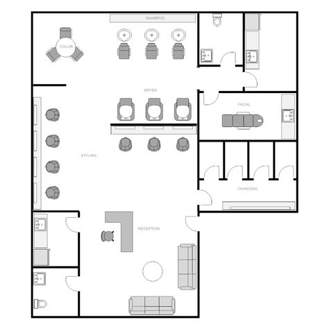 Example Image: Salon Floor Plan Salon Interior Layout Plan, Nail Salon Floor Plan Layout, Full Service Salon Layout, Nail Salon Blueprint Layout, Hair Salon Blueprint Layout, Beauty Salon Layout Ideas Floor Plans, Small Salon Floor Plan, Nail Salon Layout Ideas Floor Plans, Salon Blueprint Layout