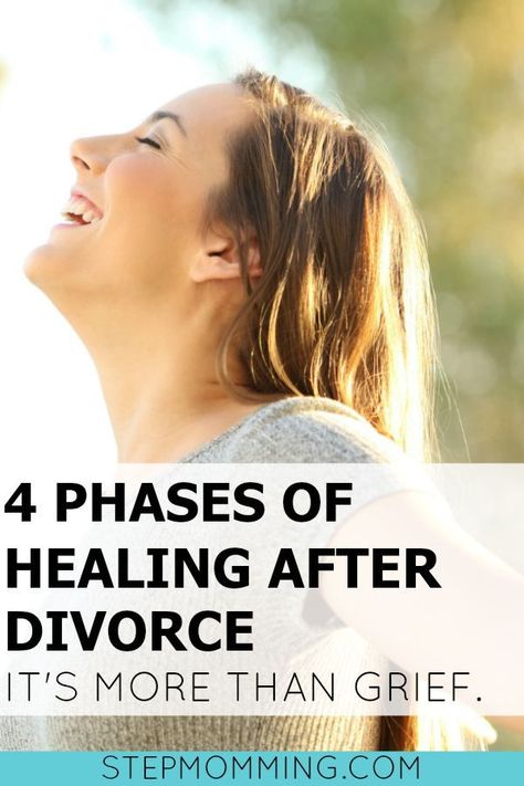 4 Phases of Healing After Divorce It's More Than Grief | Moving on After Divorce | How to Grieve Your Divorce | Moving On Past Divorce Moving On After Divorce, Healing After Divorce, Co-parenting, Funny Marriage Advice, Divorce Recovery, Divorce Help, Family Advice, Divorce Advice, Post Divorce