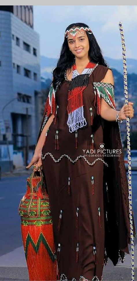 Oromo Cultural Dress, Oromo Culture, Oromo People, Cultural Dress, Ethiopian Dress, Horn Of Africa, Traditional Clothes, Ethiopia, Traditional Outfits