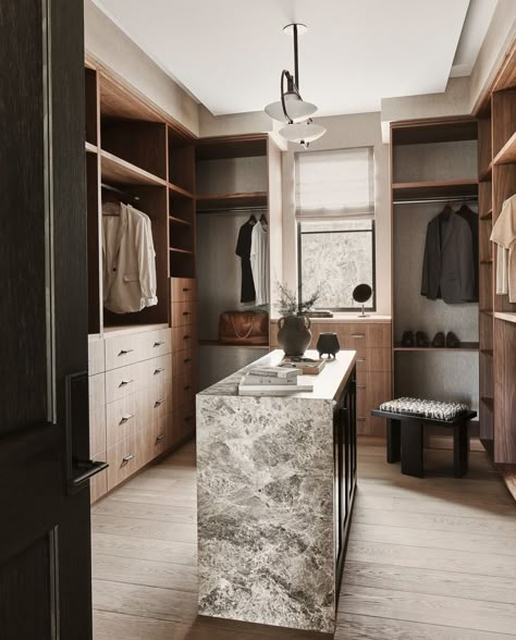 Tundra Grey Marble, Lindye Galloway, Primary Closet, Storage Island, Closet Island, Detail Photography, Beautiful Closets, Dream Closet Design, Luxury Closets Design