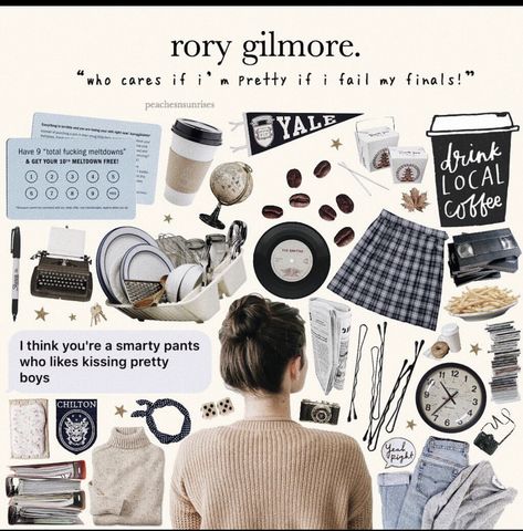 Rory Gilmore Aesthetic Study, Aesthetic Rory Gilmore, Rory Gilmore Aesthetic, Gilmore Aesthetic, Rory Gilmore Style, Estilo Gossip Girl, Gilmore Girls Fashion, Gilmore Girls Outfits, Gilmore Girls Quotes