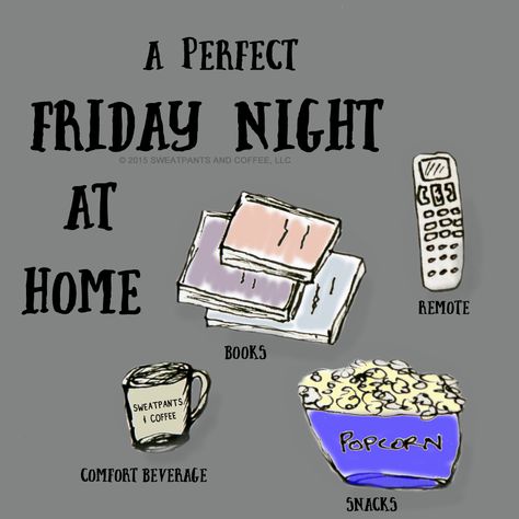 Friday 5 | Reasons to Stay In On a Friday Night Friday Night Quotes, Friday Drinking Quotes, Funny Sports Pictures, Friday Quotes Funny, Grumpy Cat Humor, Holiday Snacks, Its Friday Quotes, Friday Humor, I Love Books