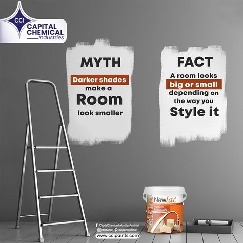 Myth Fact, Bright Colors Fashion, Design Hacks, Asian Paints, Colour Texture, Painting Contractors, Creative Poster, Paint Companies, Chemical Industry