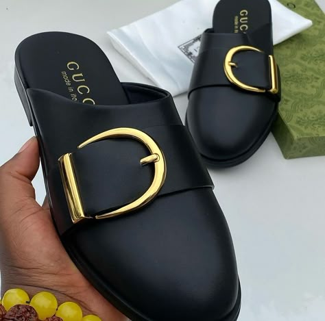 Half Shoes Men Fashion Styles, Male Slides, Gents Slippers, Half Shoe, Slides For Men, Pinterest Download, Gents Shoes, Boots Outfit Men, Stylish Shirts Men