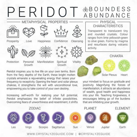 Peridot Meaning, Sagittarius Planet, Green Emoji, Venus Jupiter, Virgo Scorpio, Astrological Chart, Quartz Properties, Chakra Solar Plexus, Planet Sun